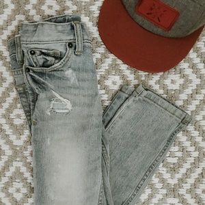 Boys Skinny Distressed Jeans //